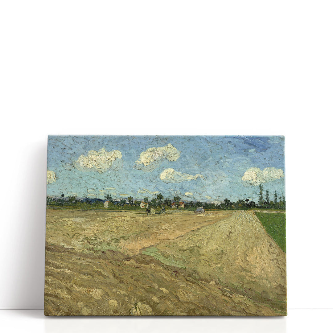 Geploegde Akkers, 1888 - Canvas Print Wall Art