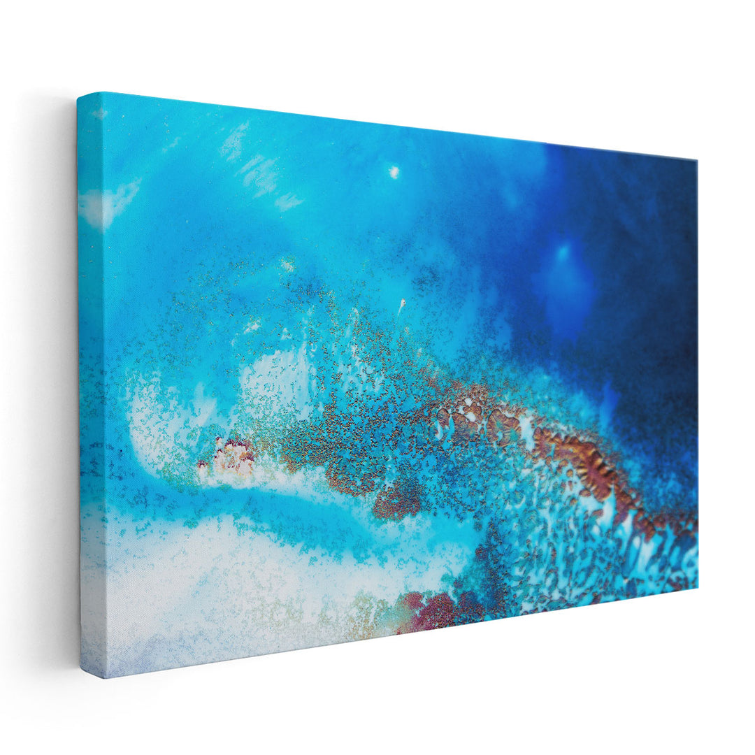 Into The Blue - Canvas Print Wall Art