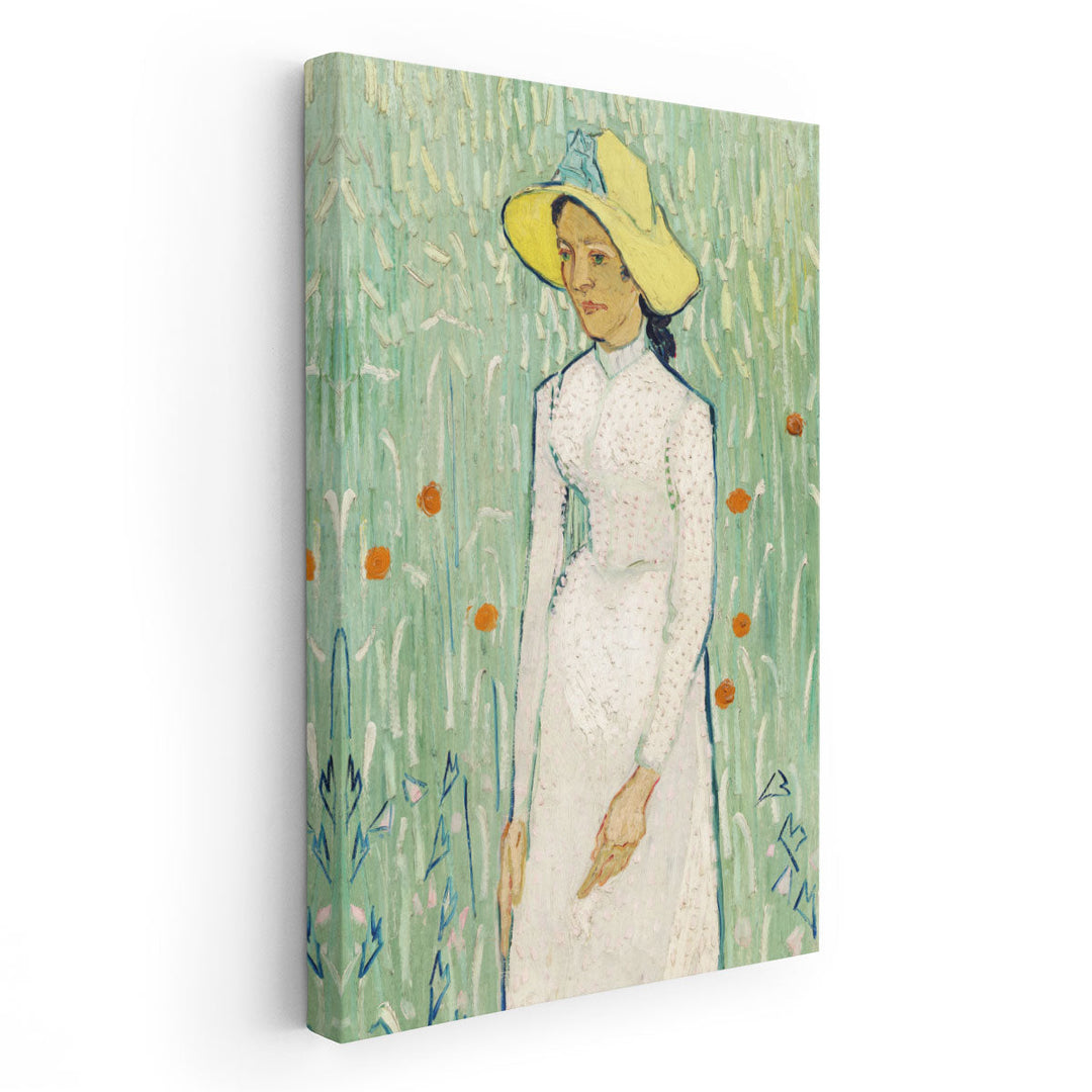 Girl in White, 1890 - Canvas Print Wall Art