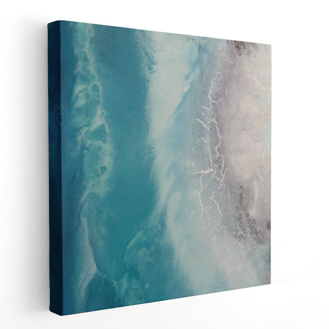 Ocean Drift 1 Square - Canvas Print Wall Art