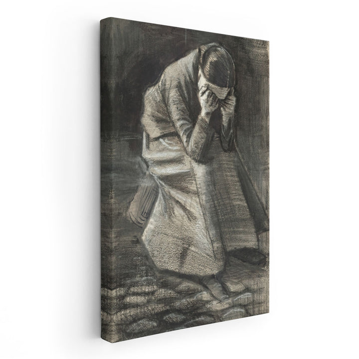 Weeping Woman, 1883 - Canvas Print Wall Art