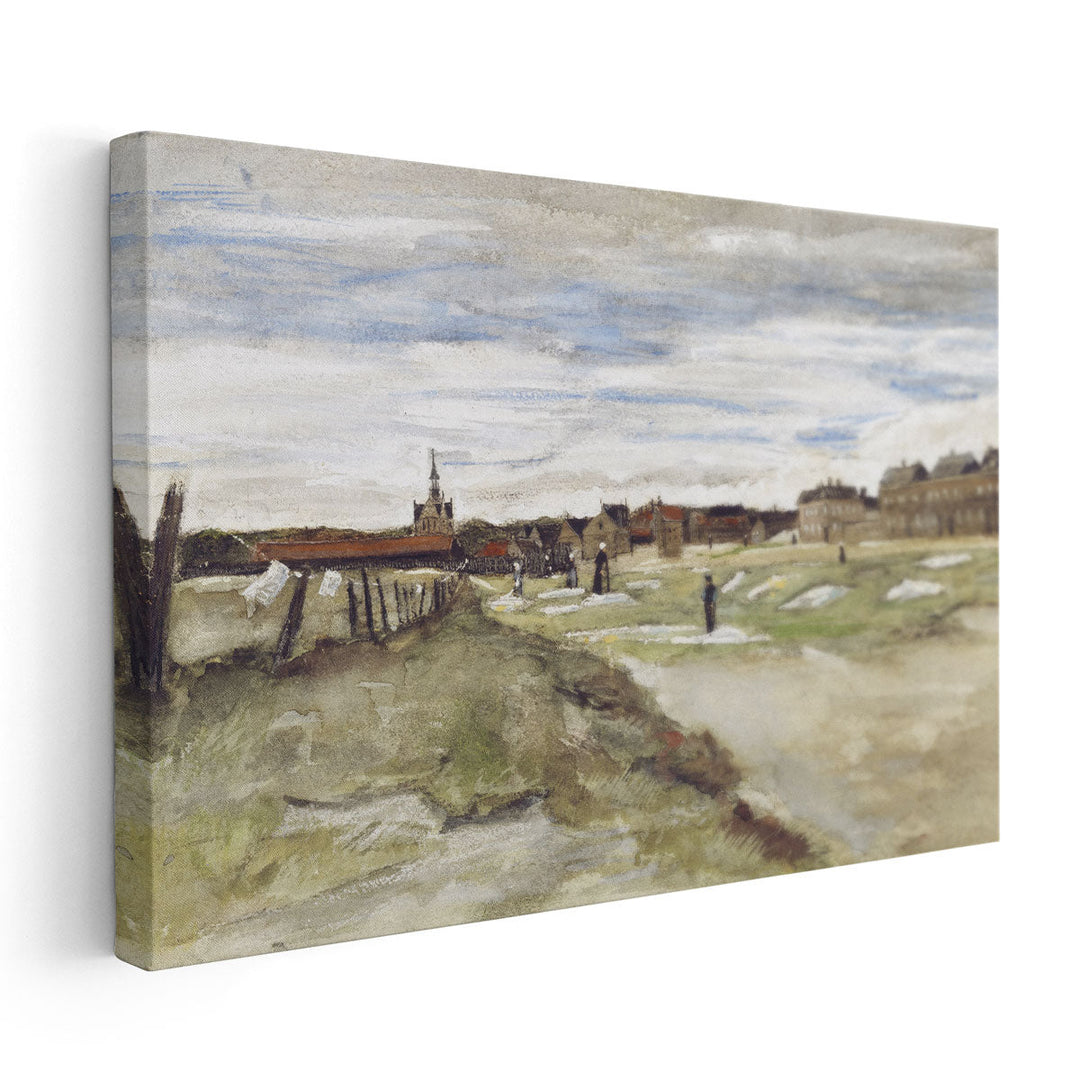 Bleaching Ground at Scheveningen, 1882 - Canvas Print Wall Art