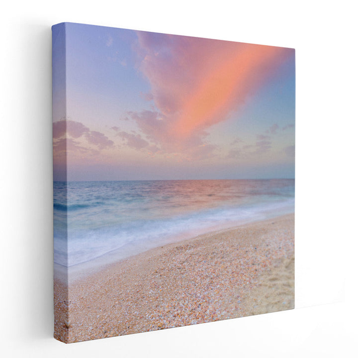 Beach Sunset - Canvas Print Wall Art