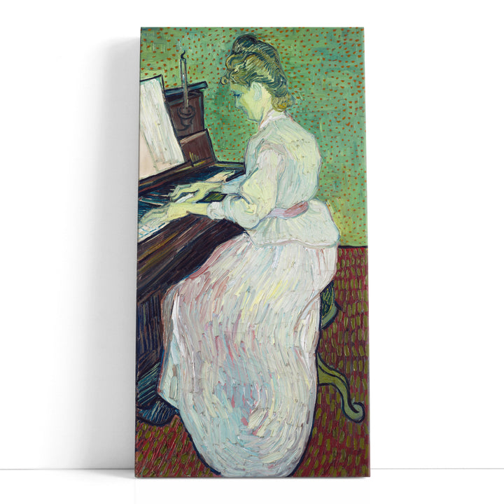 Marguerite Gachet at the Piano, 1890 - Canvas Print Wall Art