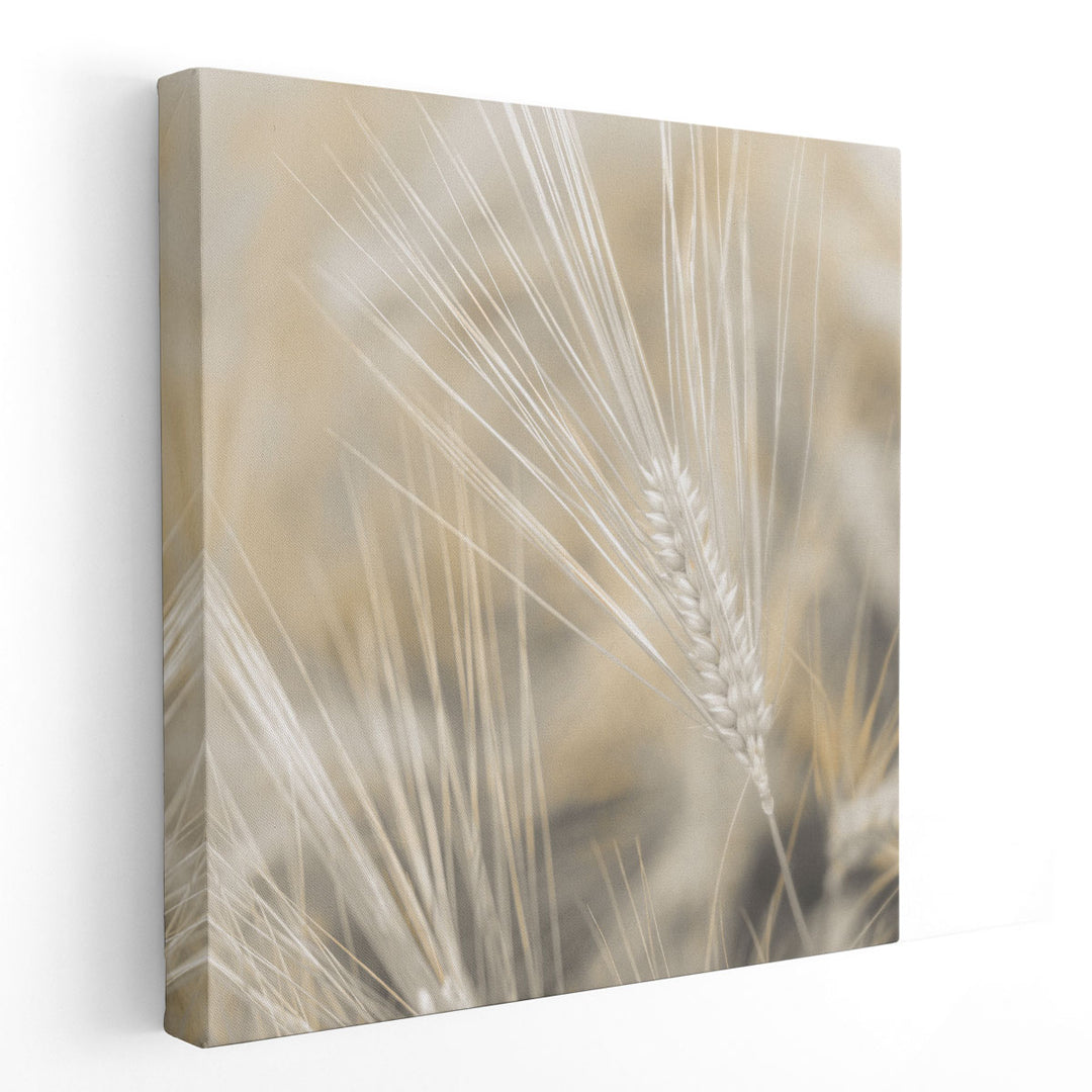 Wheat Close-up - Canvas Print Wall Art