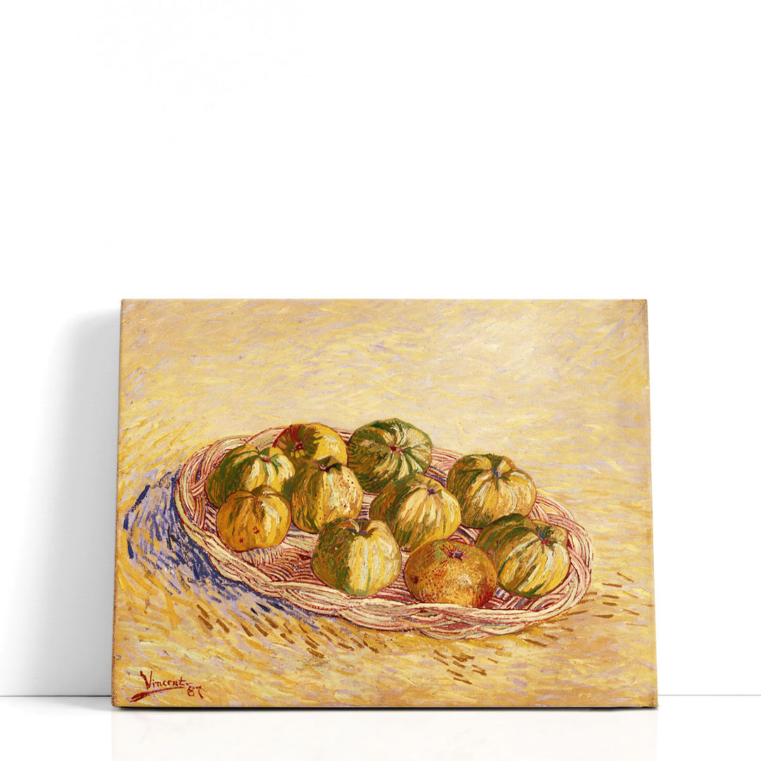 Still Life, Basket of Apples, 1887 - Canvas Print Wall Art