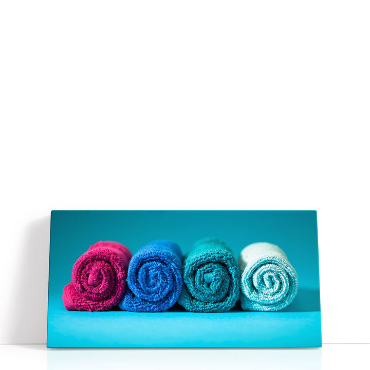 Rolled Towels - Canvas Print Wall Art