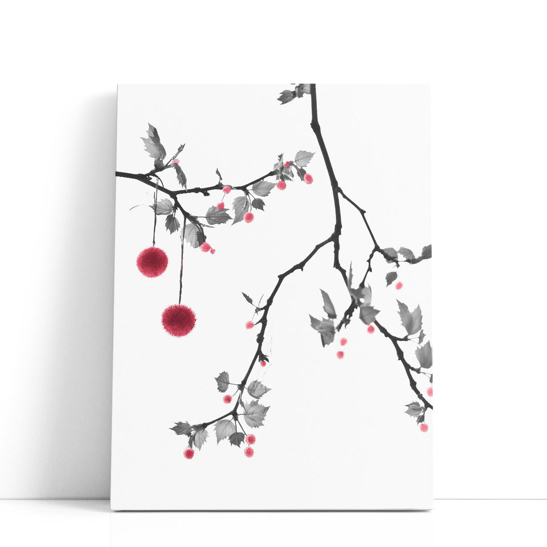 Branches Silhouettes - Canvas Print Wall Art