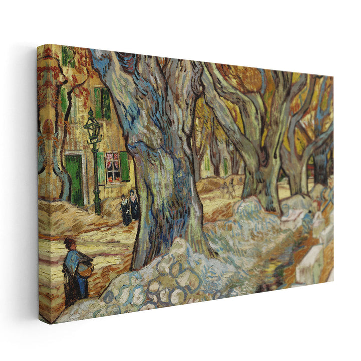 The Large Plane Trees,1889 - Canvas Print Wall ArtThe Large Plane Trees,1889 - Canvas Print Wall Art