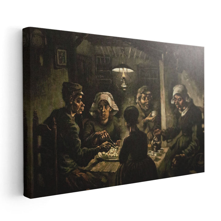 The Potato Eaters, 1885 - Canvas Print Wall Art