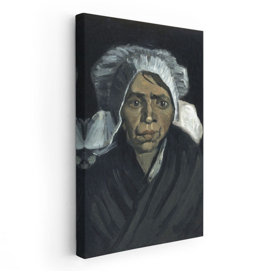 Head of a Peasant Woman, 1884 - Canvas Print Wall Art