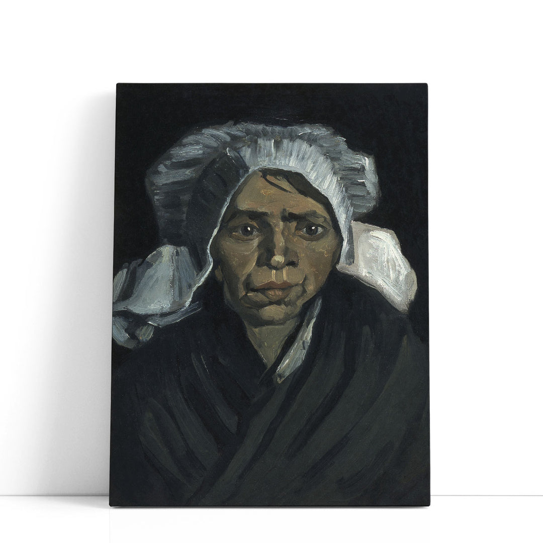Head of a Peasant Woman, 1884 - Canvas Print Wall Art