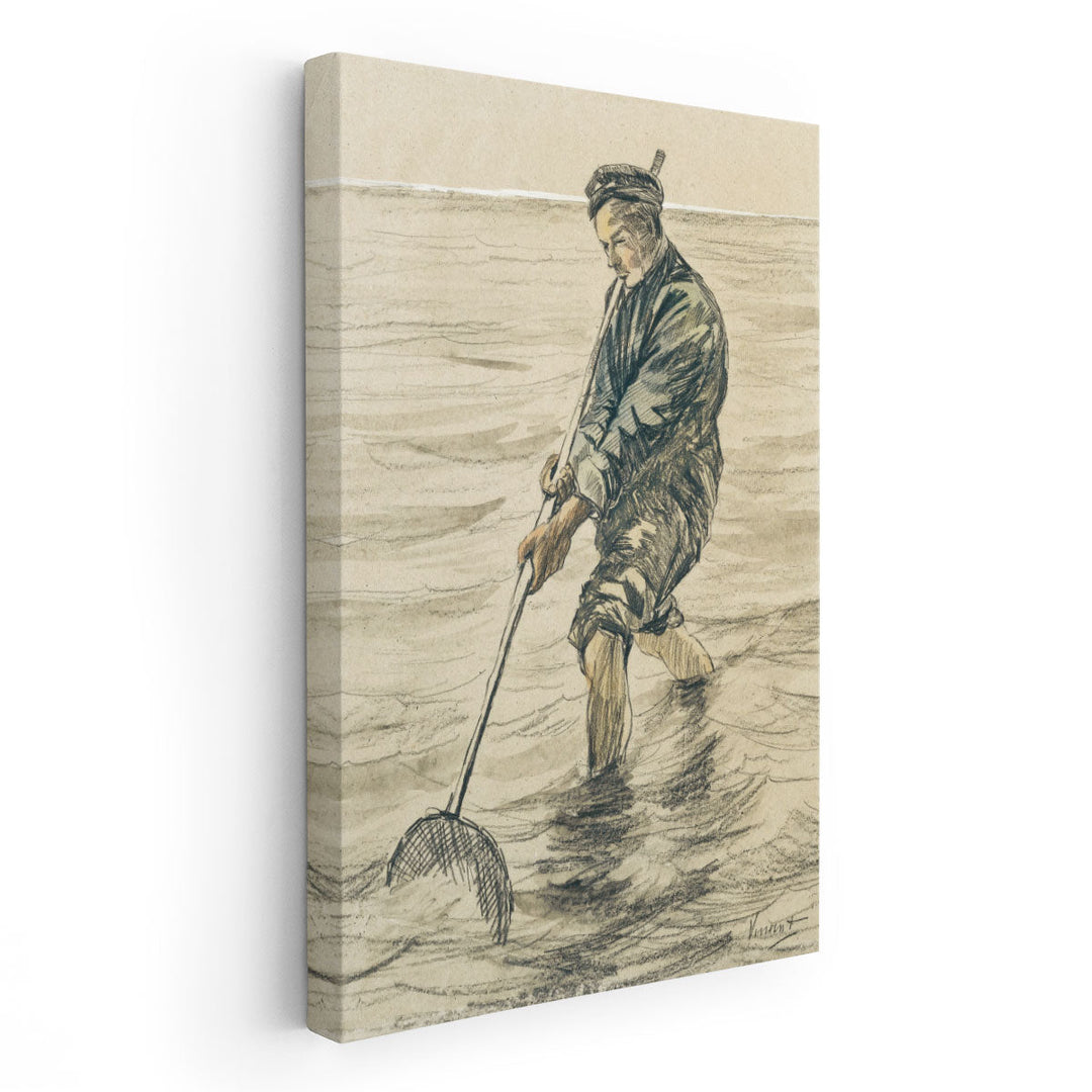 The Shell Fisherman, 1890 - Canvas Print Wall Art