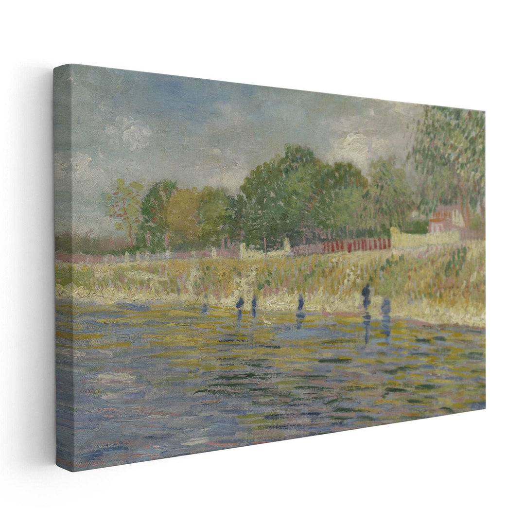 Bank Of The Seine, 1887 - Canvas Print Wall Art