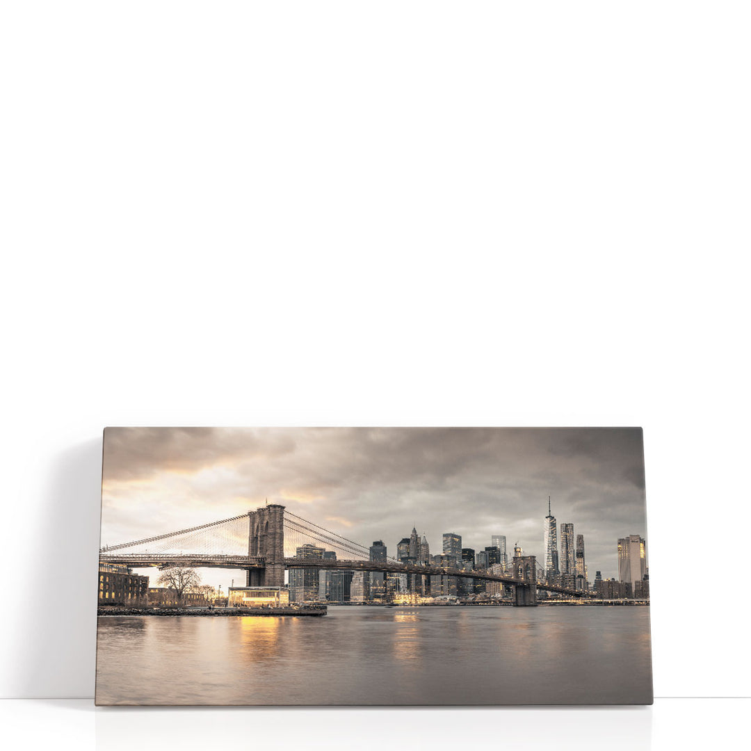 Brooklyn Bridge, New York - Canvas Print Wall Art