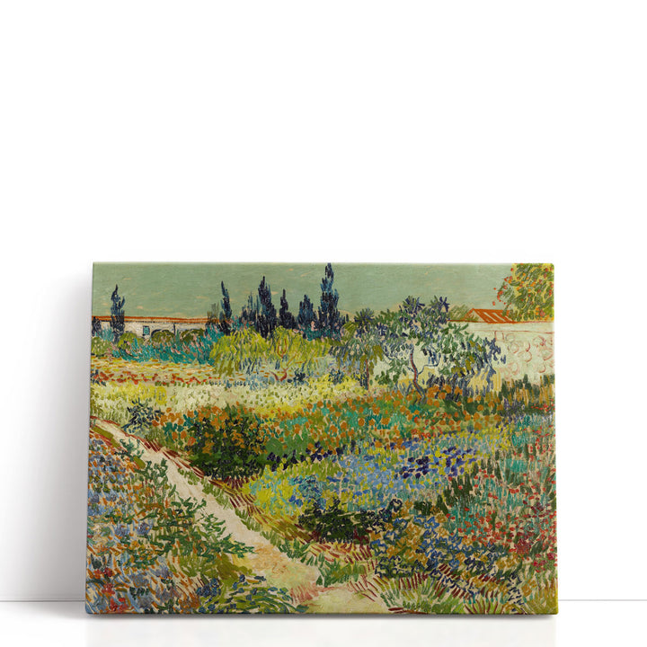 The Garden at Arles, 1888 - Canvas Print Wall Art