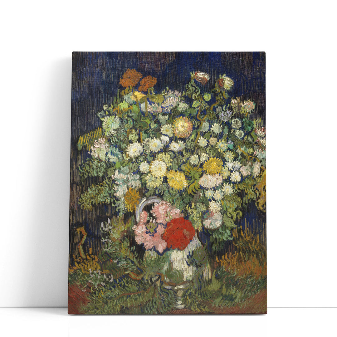 Bouquet Of Flowers In A Vase, 1890 - Canvas Print Wall Art