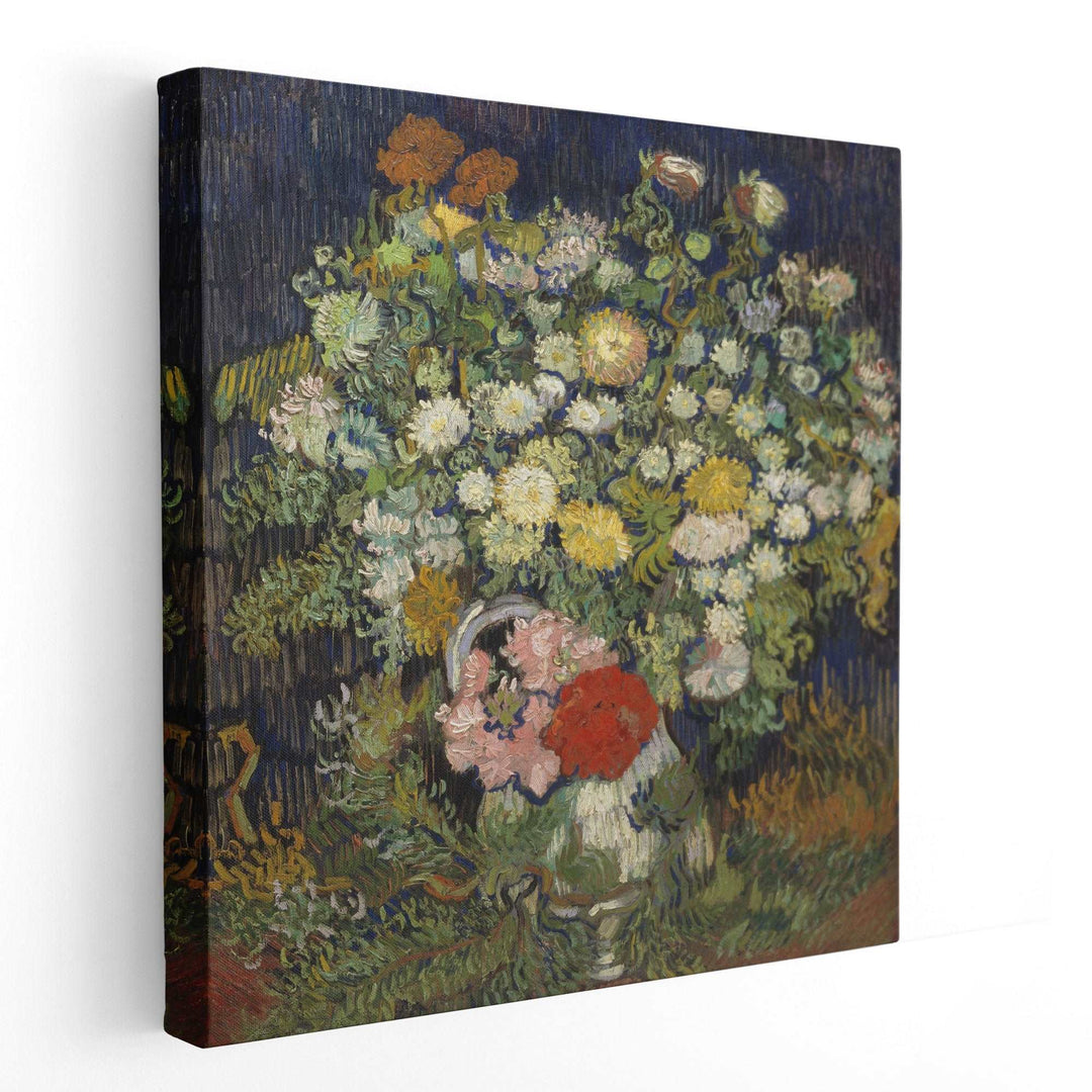 Bouquet Of Flowers In A Vase, 1890 - Canvas Print Wall Art