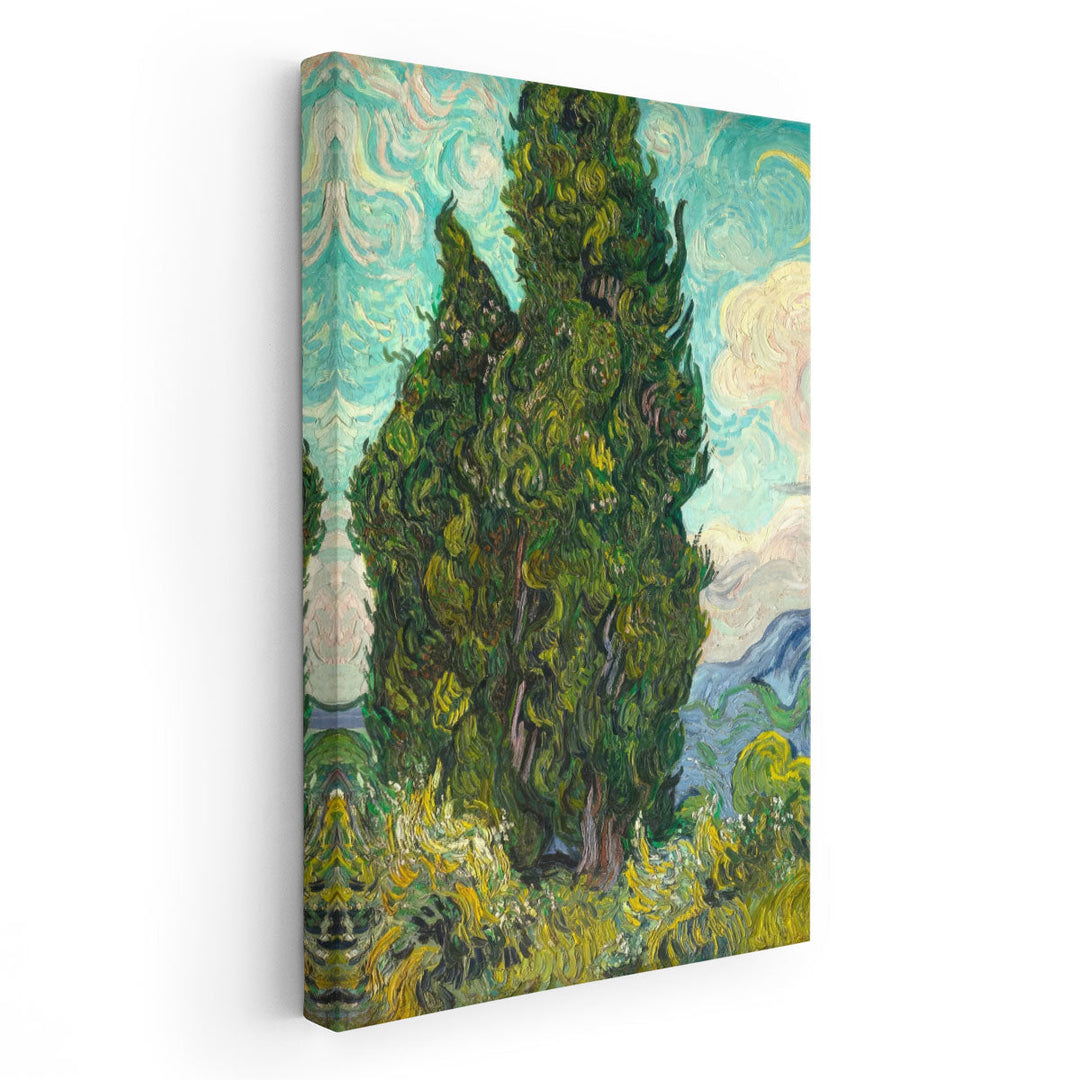 Cypresses I, 1889 - Canvas Print Wall Art