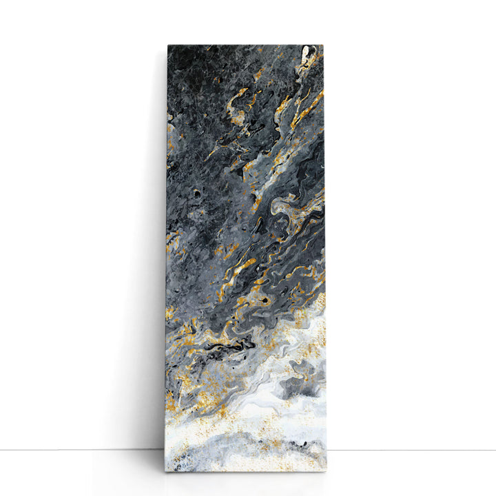 Gold Flecks Mood - Canvas Print Wall Art