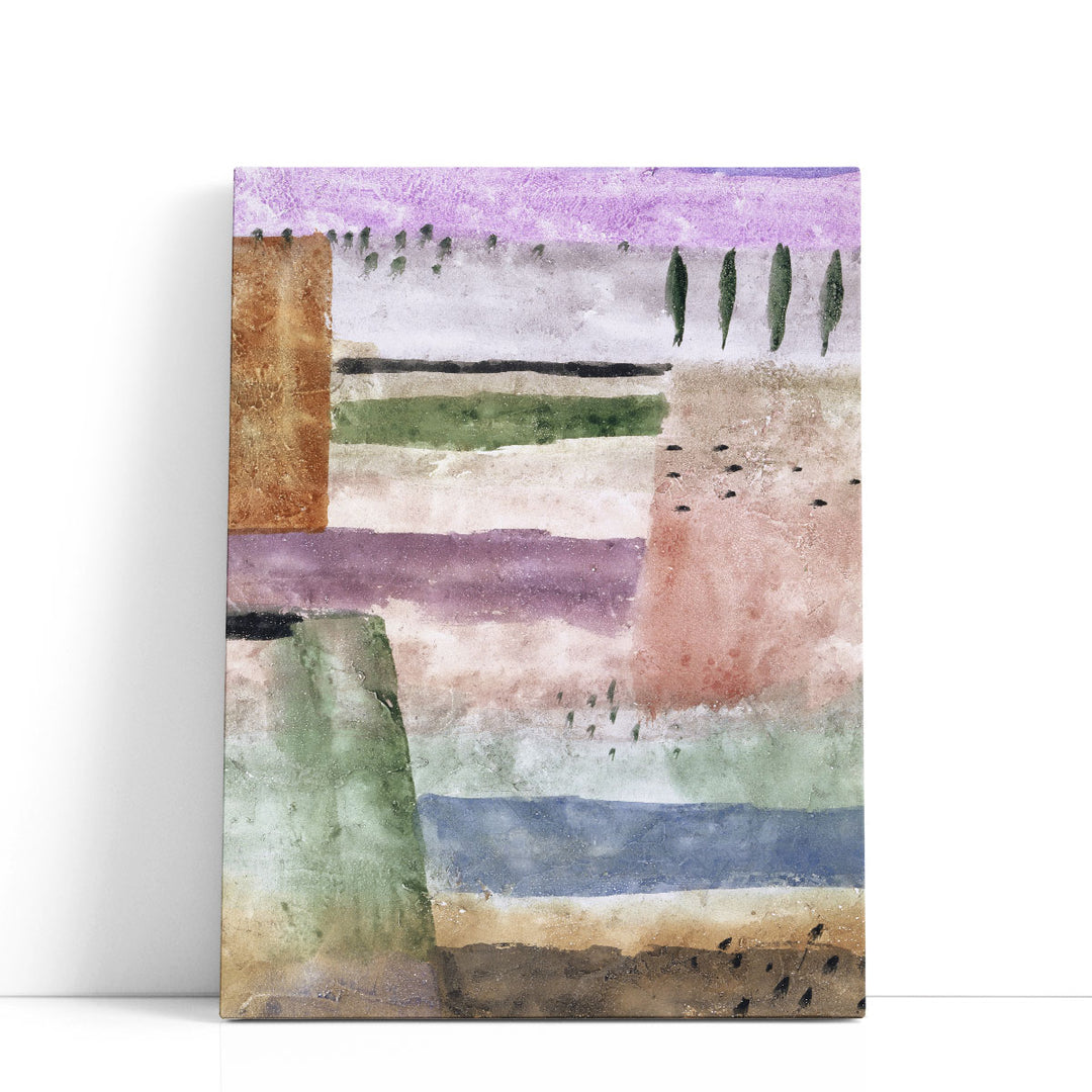 Landscape With Poplars, 1929 - Canvas Print Wall Art