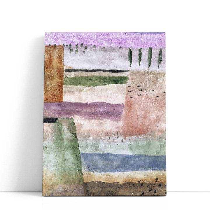 Landscape With Poplars, 1929 - Canvas Print Wall Art
