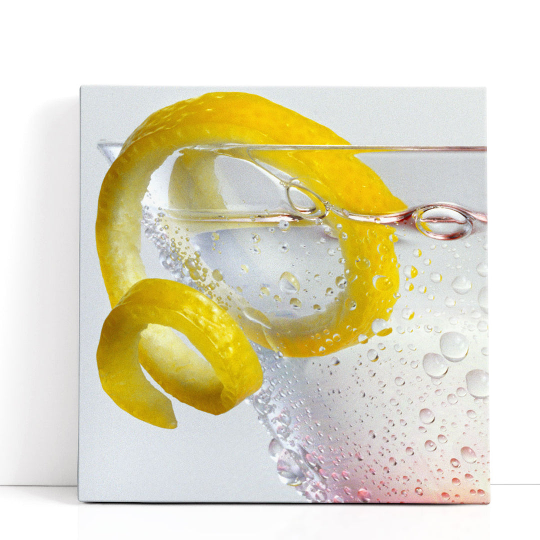 Lemon Twist - Canvas Print Wall Art