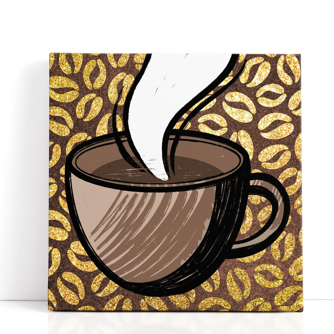 Life After Coffee 1 - Canvas Print Wall Art