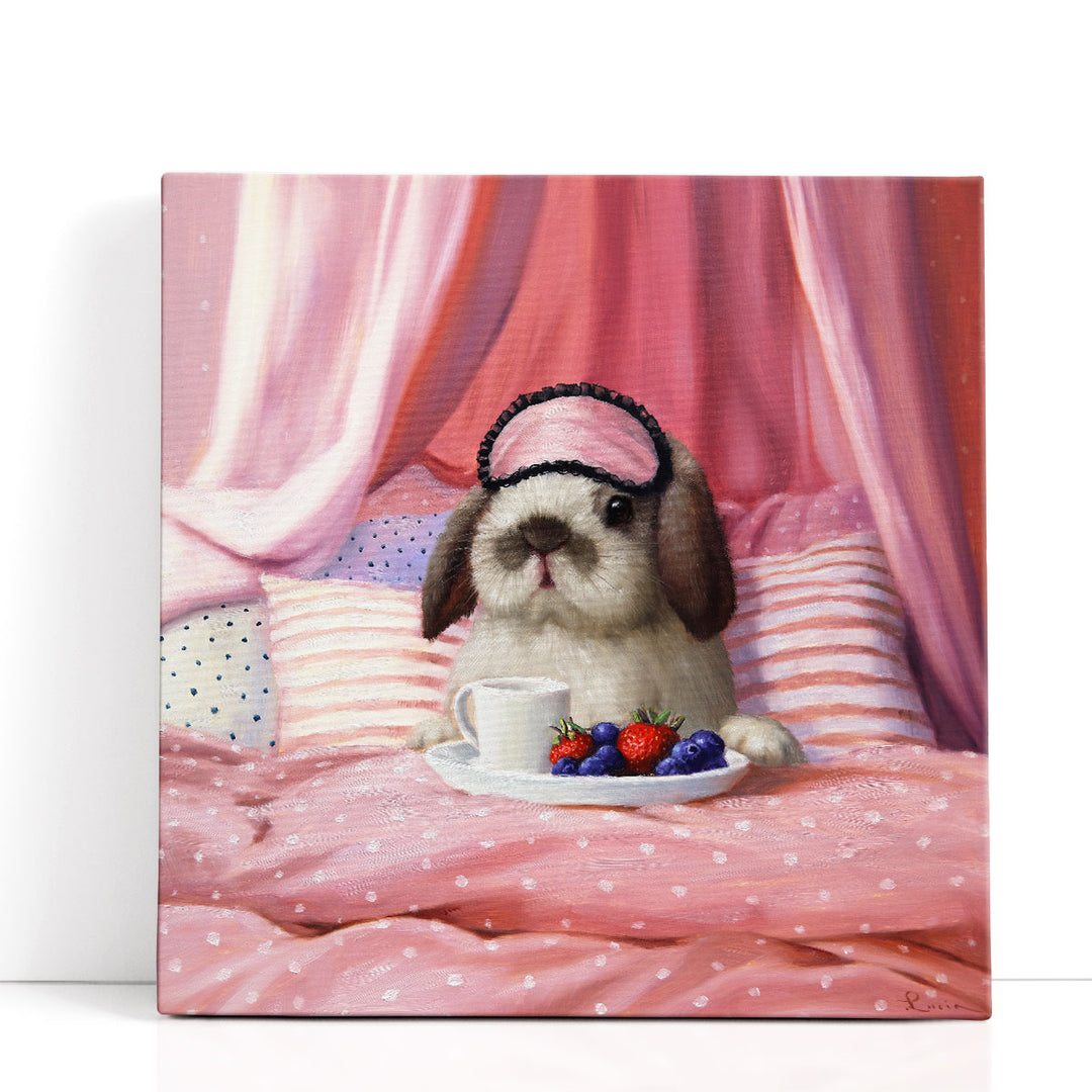 Breakfast In Bed - Canvas Print Wall Art
