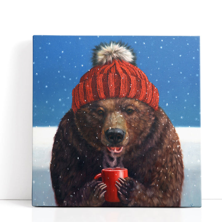 First Sip - Canvas Print Wall Art