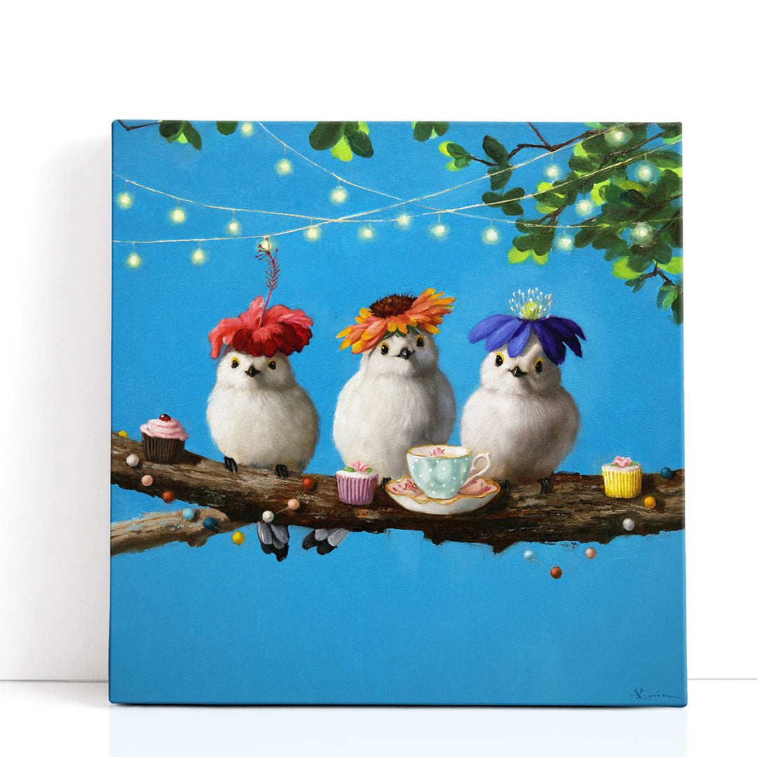 Garden Party - Canvas Print Wall Art