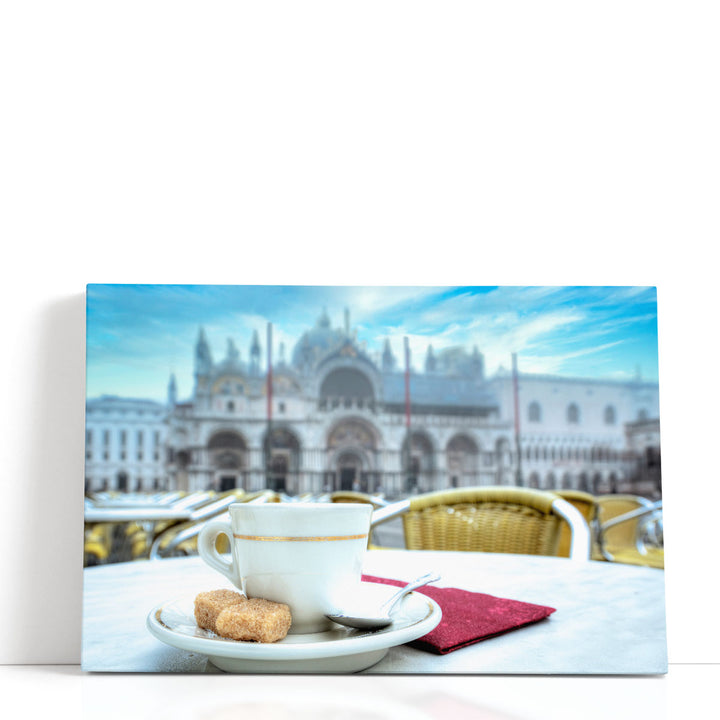Caffe Piazza San Marco 1 - Canvas Print Wall Art