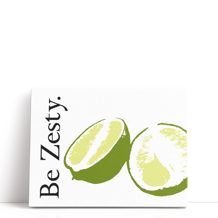 Be Zesty - Canvas Print Wall Art