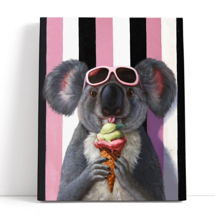 Icy Treat - Canvas Print Wall Art