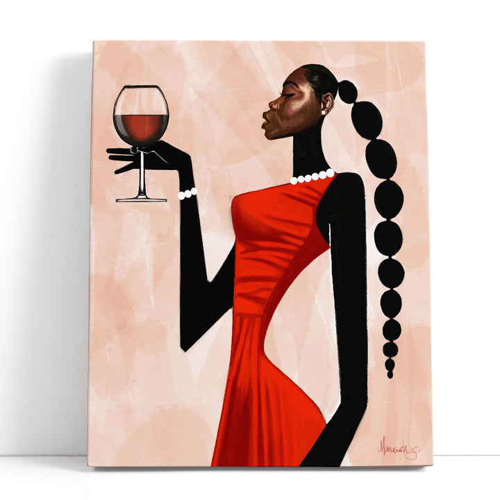 Toast-Woman - Canvas Print Wall Art