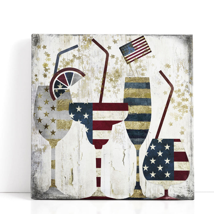 American Party - Canvas Print Wall Art