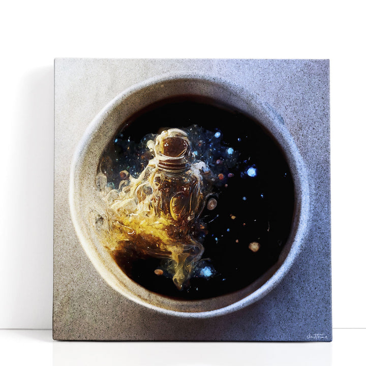 Astro Cruise 32 - Cup of Coffee - Canvas Print Wall Art