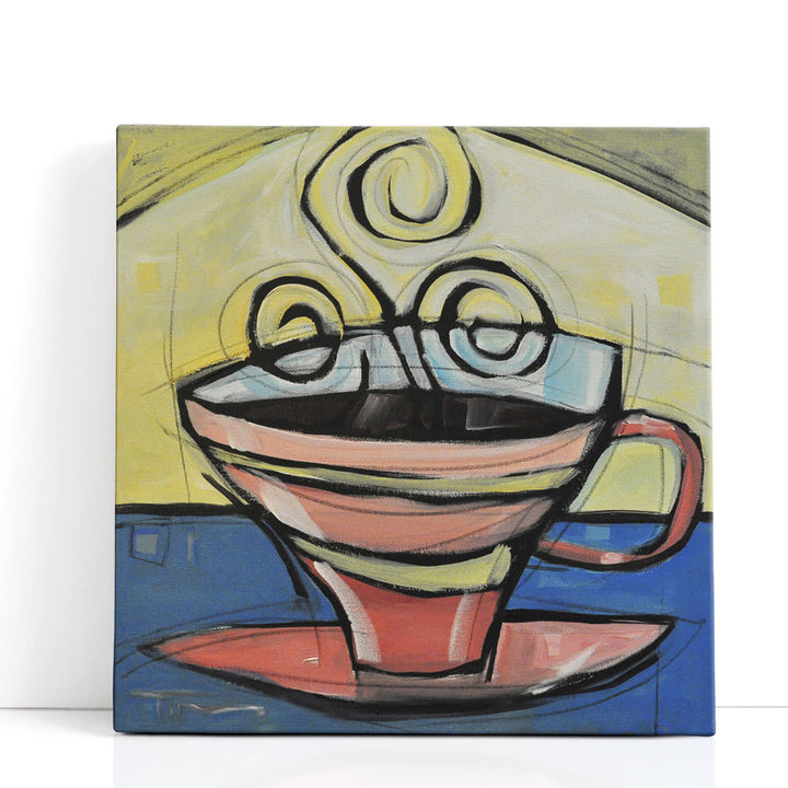 Coffee Cup 4 - Canvas Print Wall Art