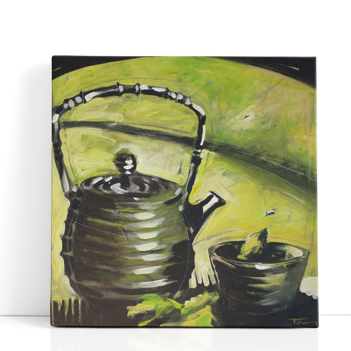 Green Tea - Canvas Print Wall Art