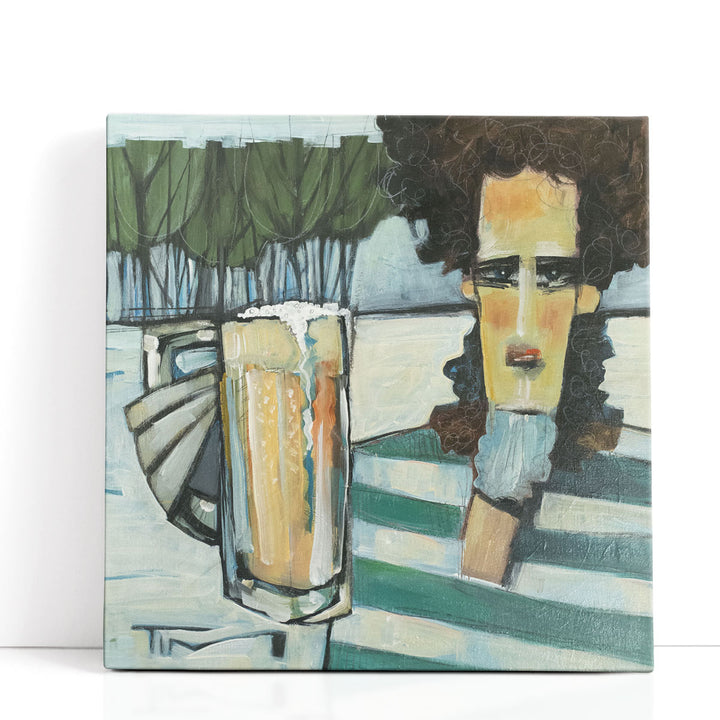 Man Portrait Prints – abstract male silhouette