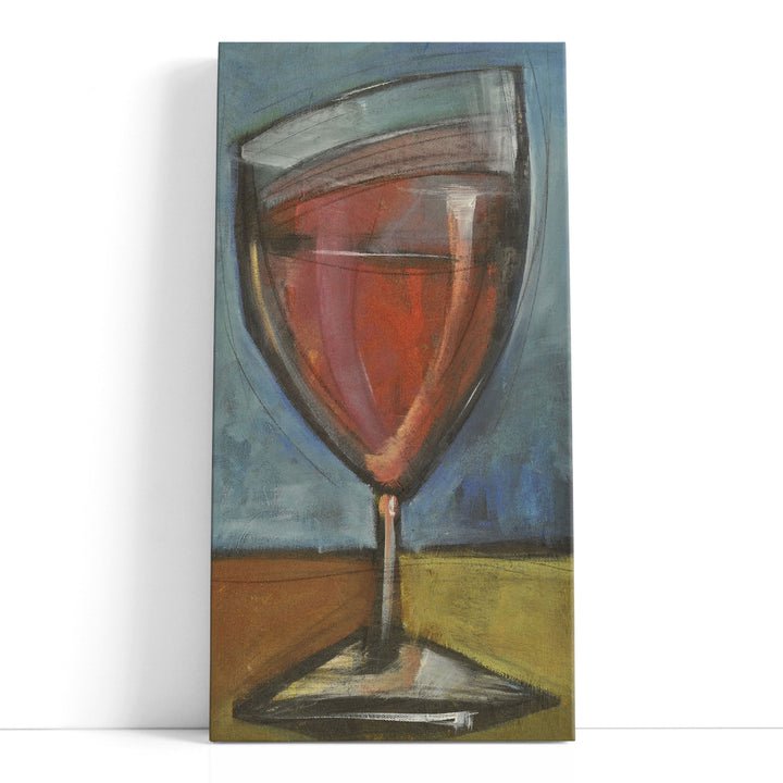 Red wine splatter abstract art