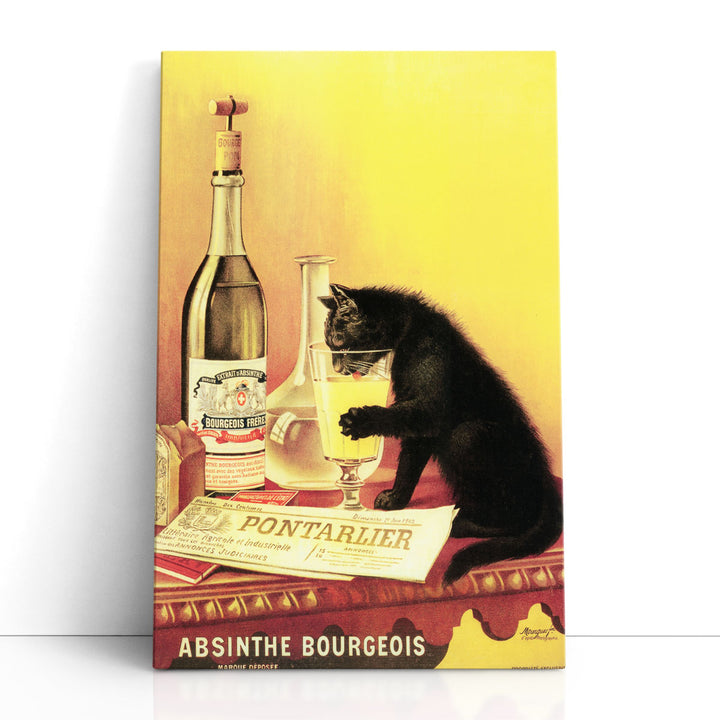 Absinthe Bourgeois - Canvas Print Wall Art