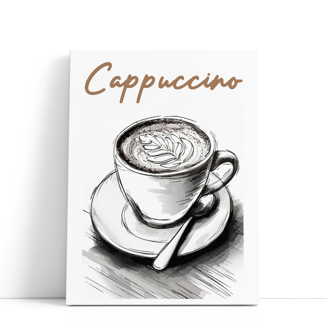 Cappuccino - Canvas Print Wall Art