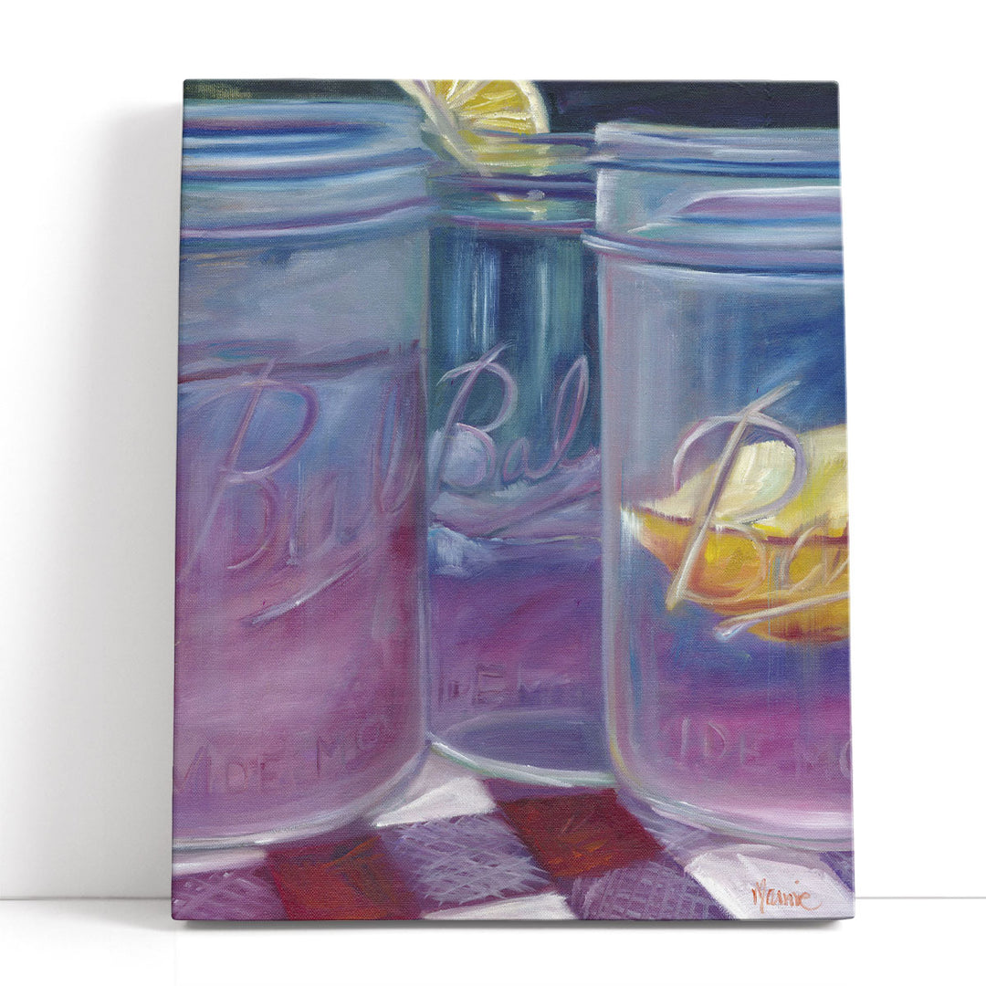 Lemonade Most Refreshing Drink - Canvas Print Wall Art