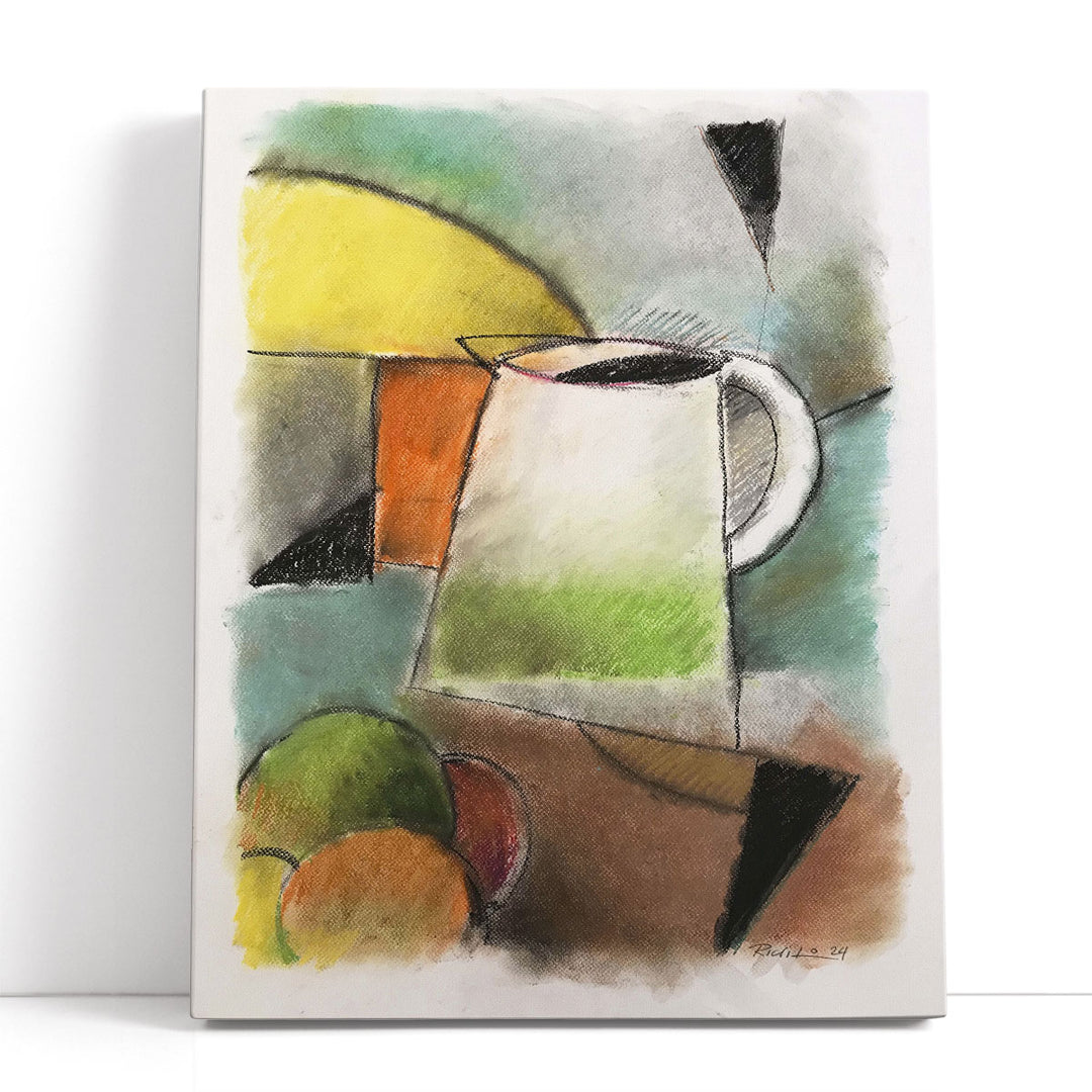 Pitcher And Fruits- Canvas Print Wall Art