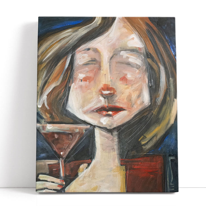Faceless Portrait Canvas Prints – minimalist silhouette art