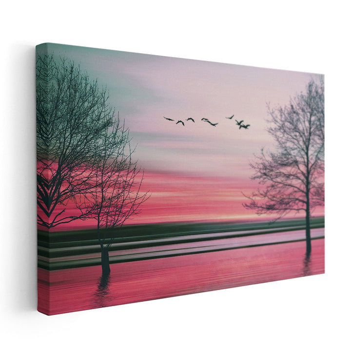 A Lazy Evening - Canvas Print Wall Art