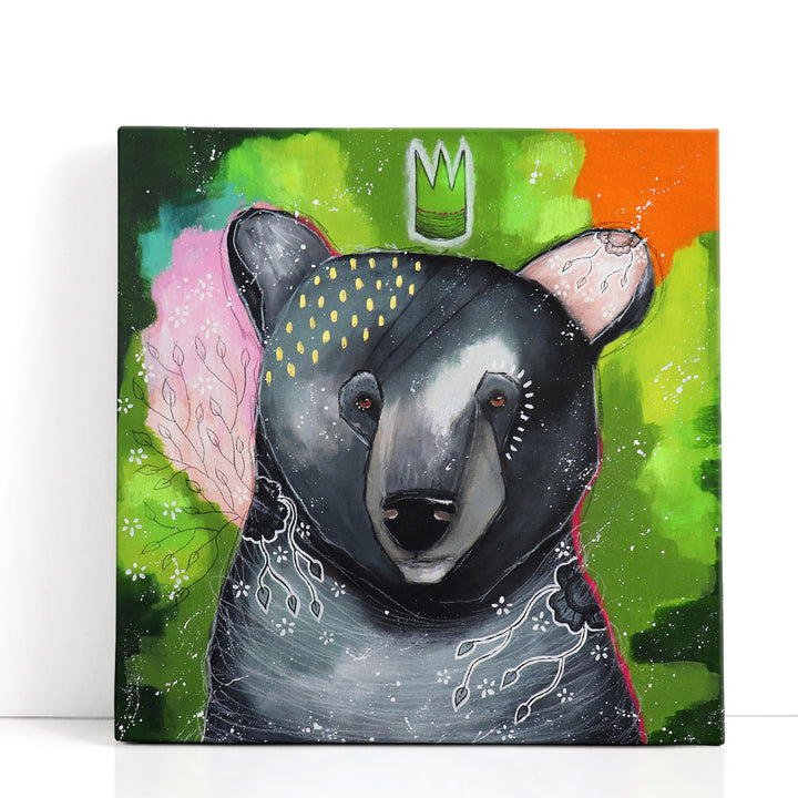 A Curious Companion - Canvas Print Wall Art