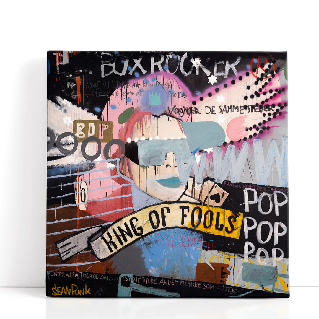 King of Fools - Canvas Print Wall Art
