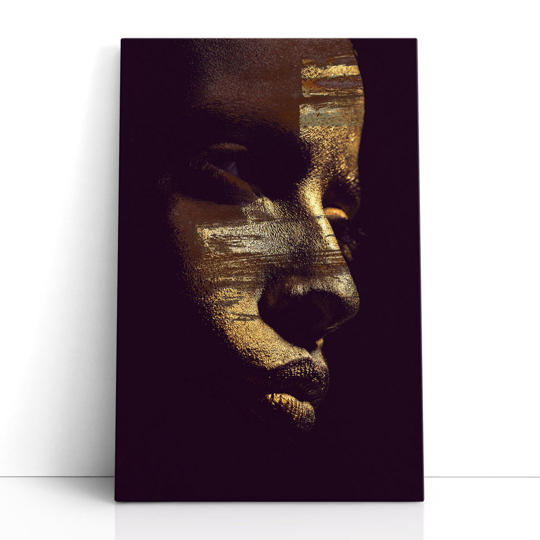 Gold Vision - Canvas Print Wall Art